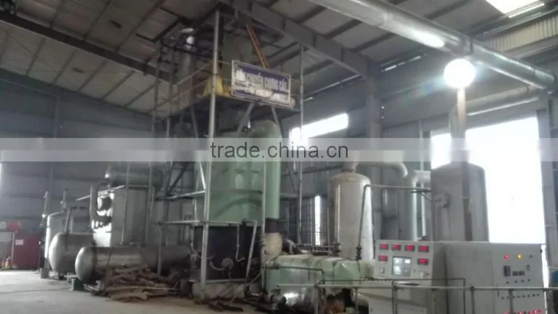 purification type Used engine oil regeneration plant at competitive price