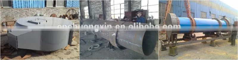 Palm Fiber Rotary Dryer Machine For Malaysia Palm Fiber