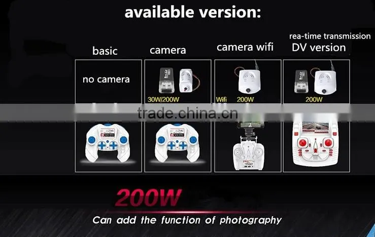 cool LED light 4-axis aircraft headless mode Drone mould for kids gifts