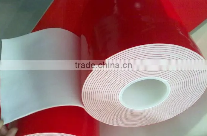 china PE foam tape sealing adhensive for carpet double side