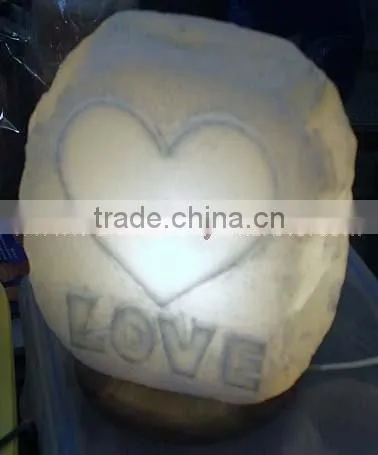 WHITE SALT CRAFTED SALT LAMPS
