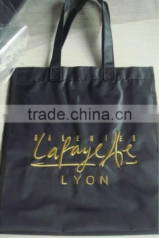 2015 lafayette 70D shopping bag, giveaway bag,eco-friendly 70D bag