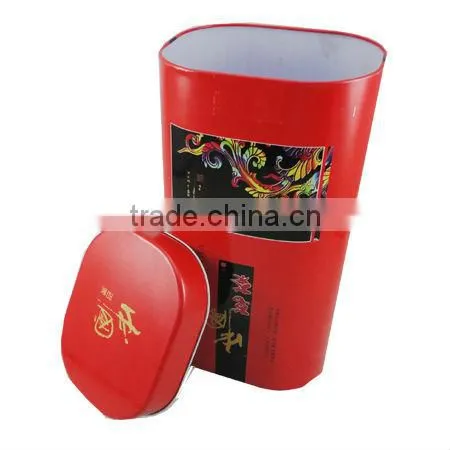 oval biscuits tin cases