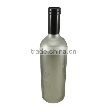 hot sale empty round tin boxes for wine