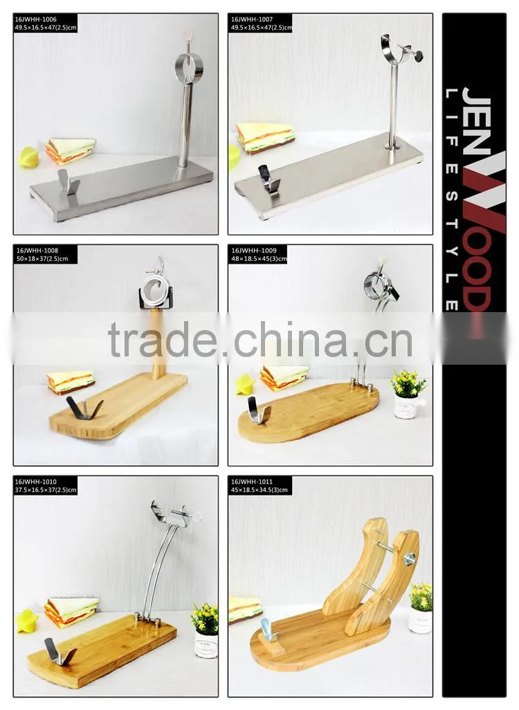 50% off with low MOQ wooden ham stand in spanish