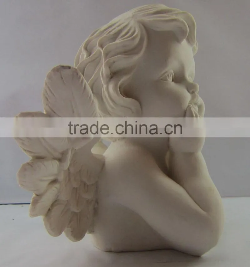New arrival resin religious little angel statue