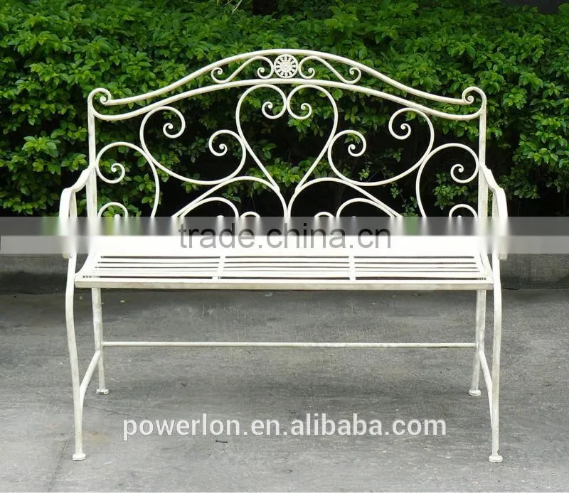 Powerlon Romantic Wrought Irons Lover's Benches