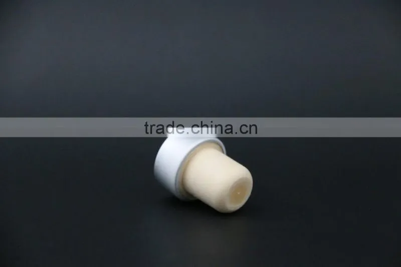 Cheap price wholesale aluminum cap with synthestic cork