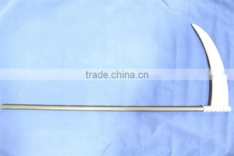 Halloween Plastic long handle sickle Party Hand Scythe