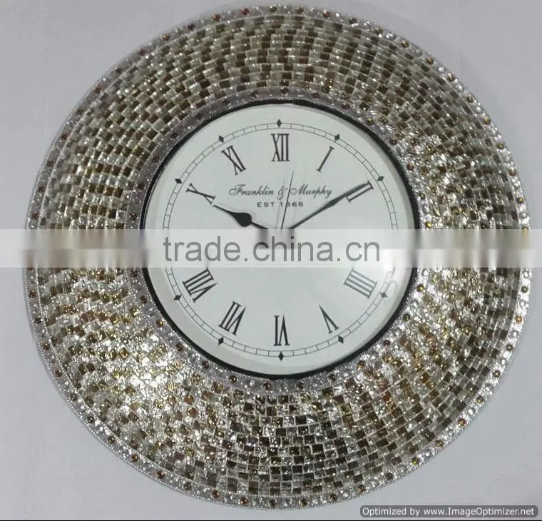 metal home decor clock