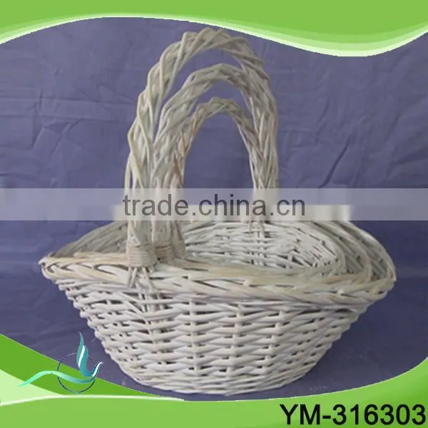 2015 High quality new style wicker basket craft