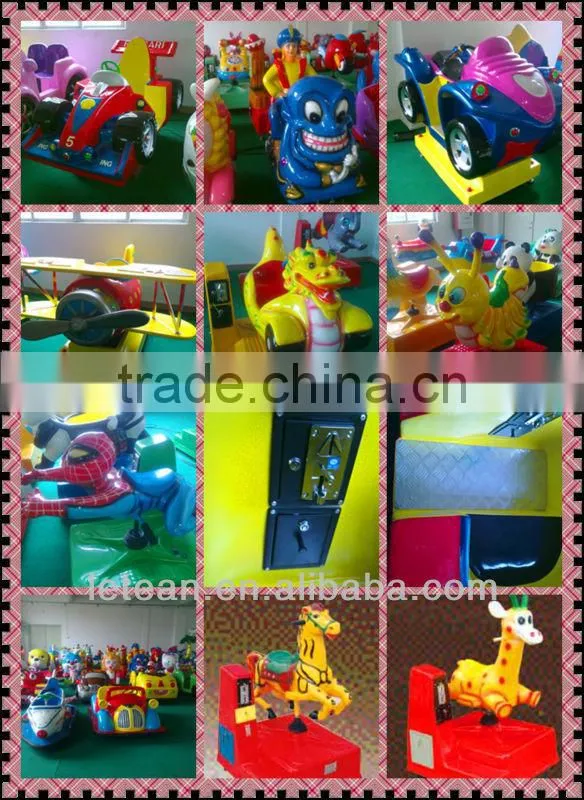Coin Operated kids MP4 electric car LT-1050F