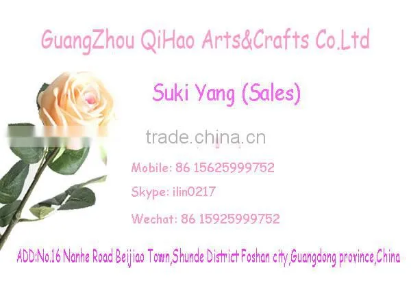 Hot sale indoor or outdoor garden home decorative artificial azalea flower branch