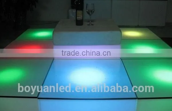 Music control lighting rechargeable battery led stage led floor