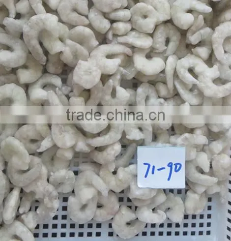 Frozen vannamei white Shrimp skinless