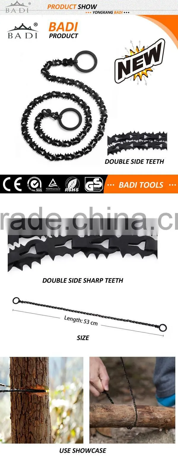 2016 new cheap amazon hot sale survival pocket Chainsaw