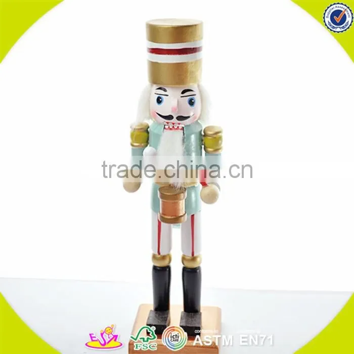 Wholesale best household decoration wooden nutcracker,delicate wooden nutcracker for kids,best gift nutcracker W02A005