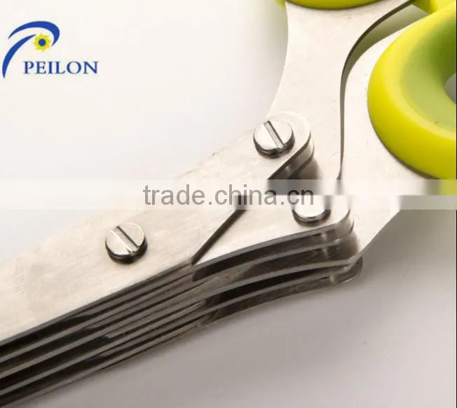 Chopped Green Onion Scissors Stainless Steel Meat Cutting Scissors