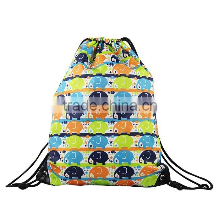Promotional New recycle Factory drawstring nylon sack pack