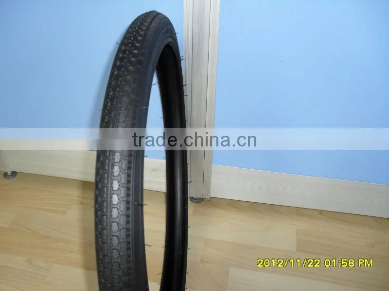 wear resisting natural rubber bicycle tyre 18*2.125