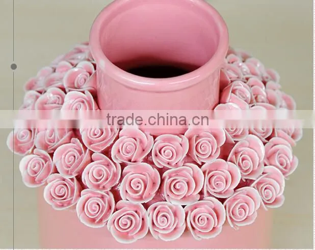 Fashion classical flower pottery decoration Home products purchase wholesale factory