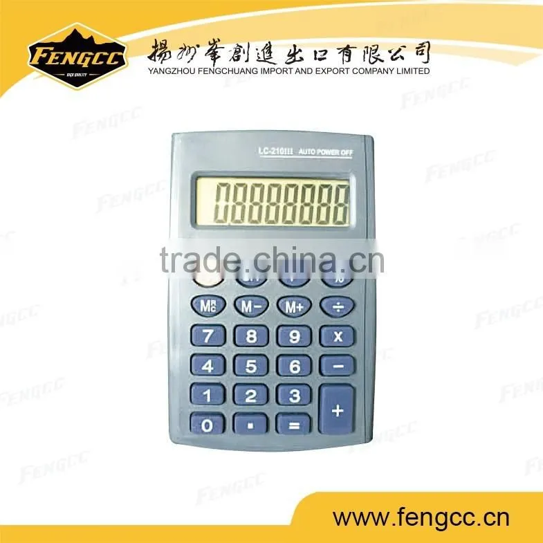 China manufacturer 10 digitals office gift calculator large novelty calculator