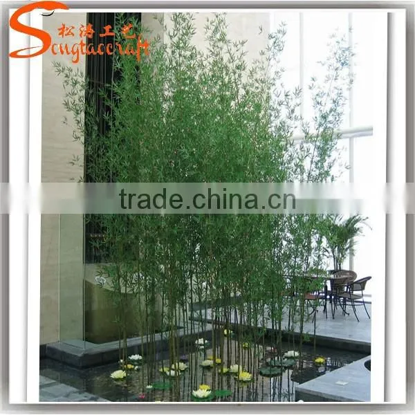 indoor resturant decorative fake plant artificial bamboo for sale