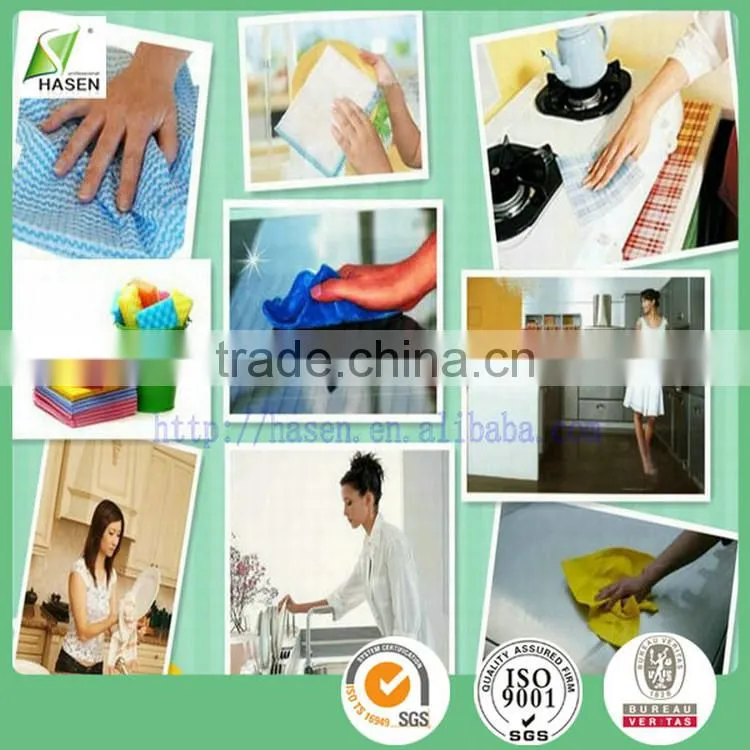 nonwoven fabric raw material for kitchen wipe