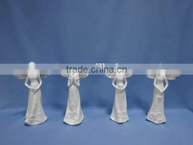 white angel decorations porcelain holiday decorations