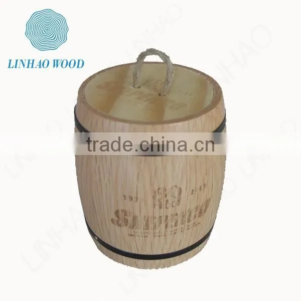 Single pine wood wine box
