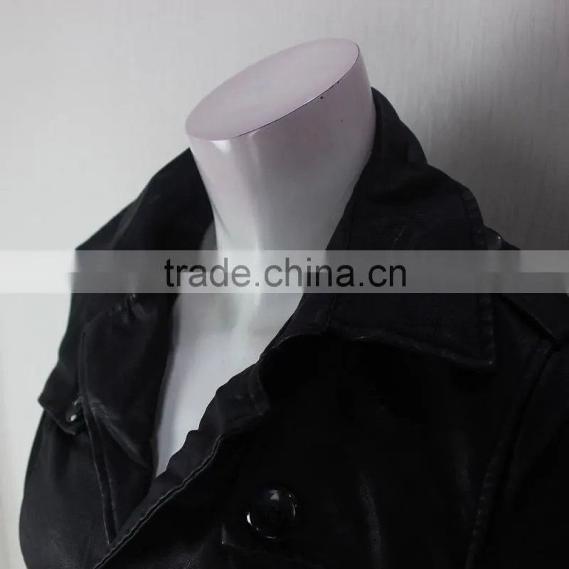 WOmen Leather Duster Coat