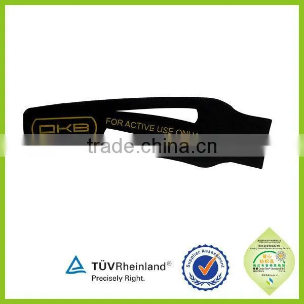 wrist elastic sleeve tab band with hook and loop