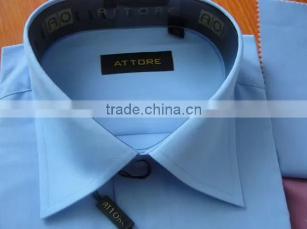 Wholesale cheap T/C shirts solid dress shirts office shirts for man