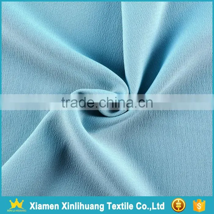 New Design Multi Color 75Dx75D 100% Polyester Dobby Georgette Dress Fabric