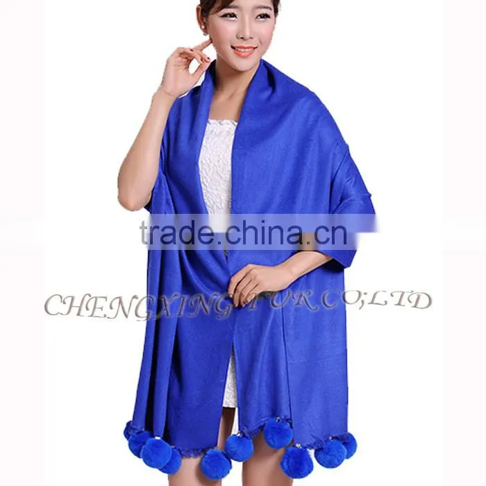 CX-B-P-42B Latest Lady Fashion Plain Pashmina Cheap Wholesale Shawls