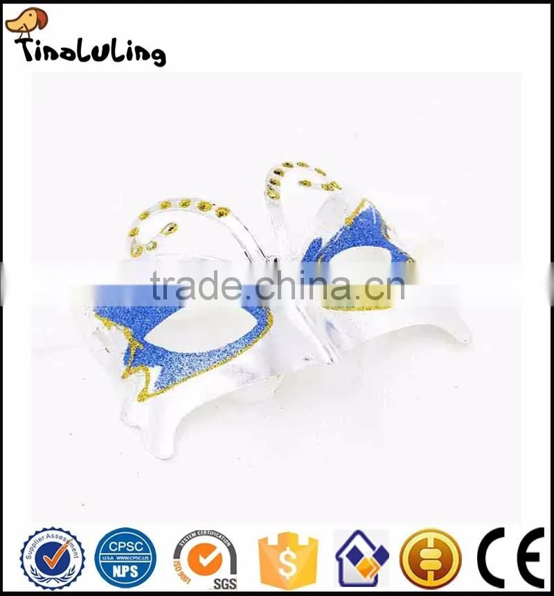 colorful Masquerade Sexy Fox Eye Mask With Butterfly