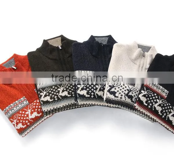Korean fashion sweater knitting machine price man sweater wholesale