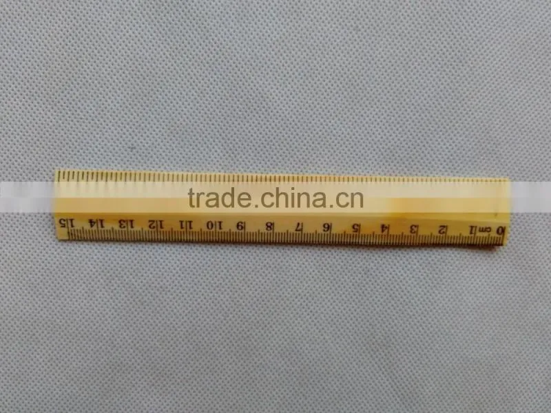 children wood educational tools wooden ruler 15cm