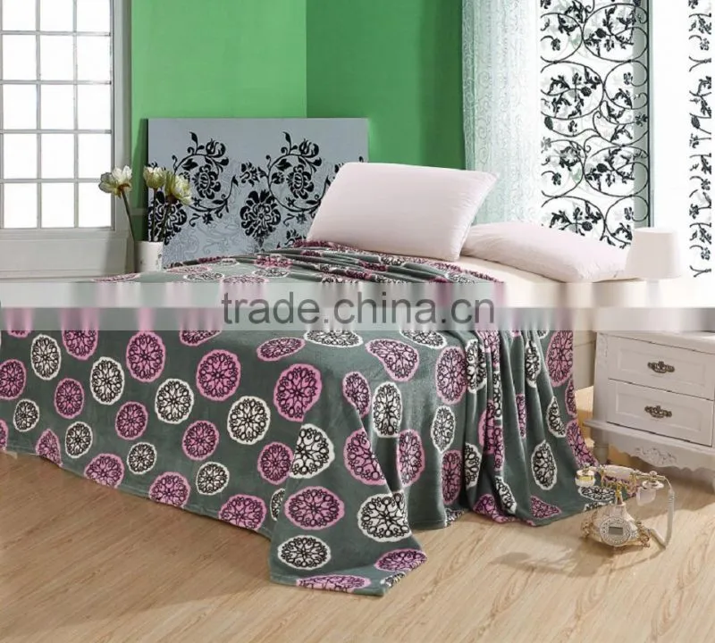 China supplier super soft summer korean blanket