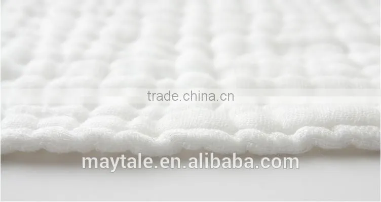 Newborn Muslin Cotton Baby Bath Towels White