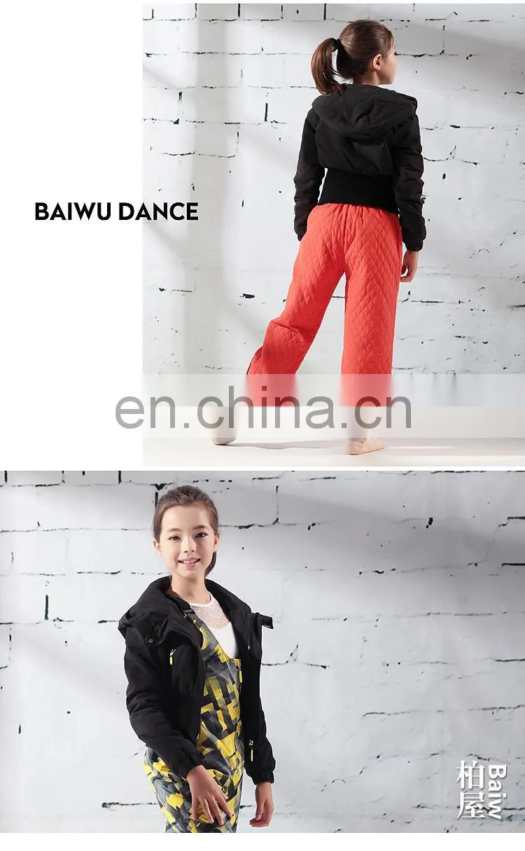 116217001 Girls Cotton Warm Dance Coat