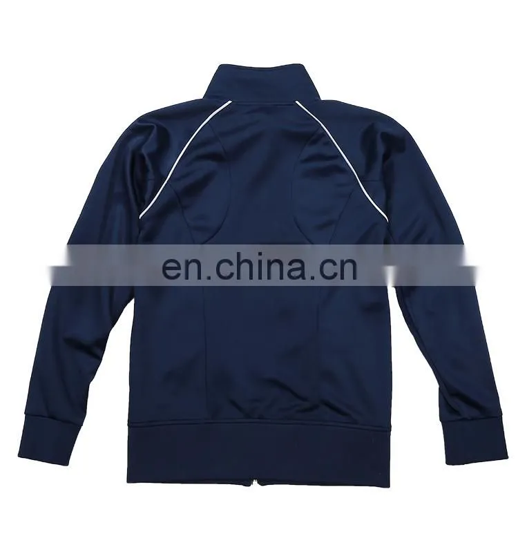 Blank navy men sports wear branded tracksuits