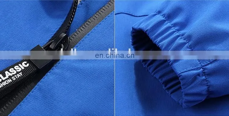 2016 custom lightweight quick dry coat windbreaker waterproof sports wear jacket