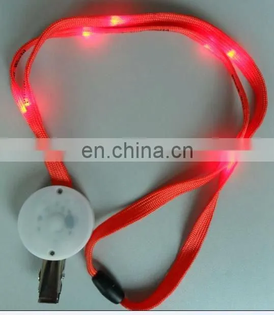 LED Christmas flashing pendant lanyard