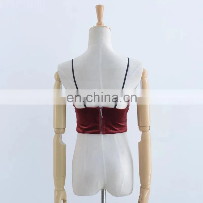 Velvet Bralette Soft Women Bralette Top Ladies lingerie