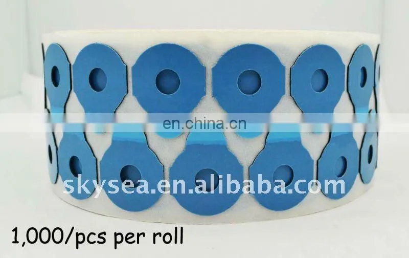 Blocking Pad,lens edging pads,more adhesive,good quality,MOQ 1 roll(24*30 large round)