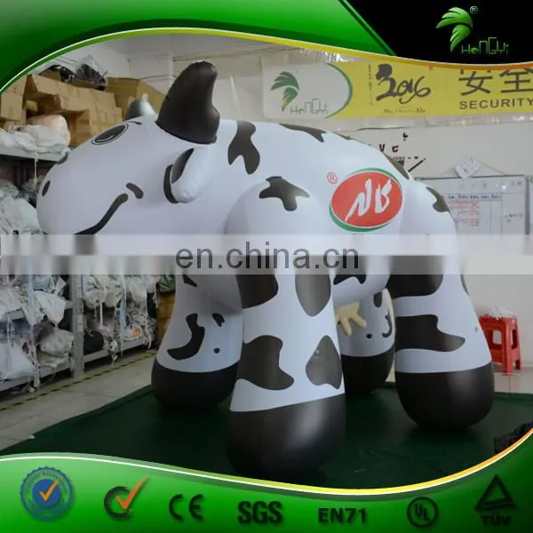 Guangzhou Custom Giant Inflatable Cow, Advertising Promotion Inflatable Model, Inflatable Cow Costume