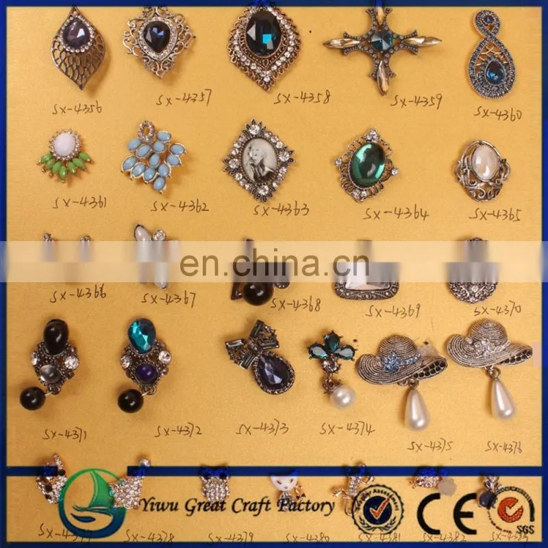 Fashion designer shiny silver metal lips rhinestones sewing button for lady garment