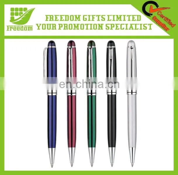 Promotional Cheap Best Quality Metal Colorful Ball Point Pen