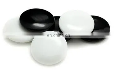 Black Shank Buttons Plastic Decorative Button Negro DIY Sewing Eye For Dolls Toy Eyes Nose Animal 16L 18L 20L 24L